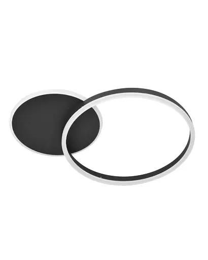 Люстра Goldlux 328229 Roman 2 Led 2x33W 4000K 2700Lm IP20 Черная - фото 1