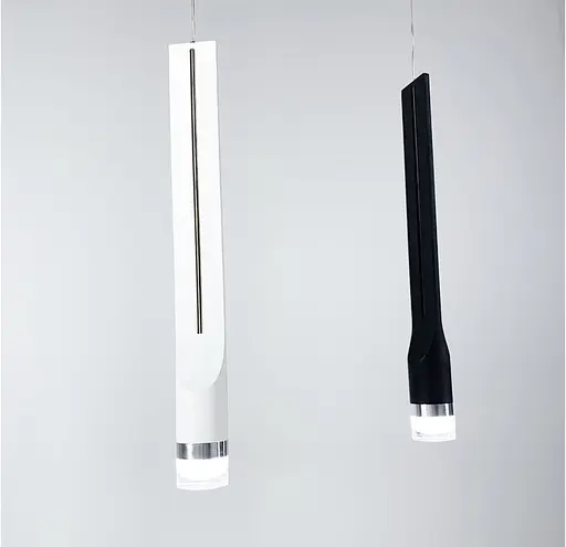 Сучасний видовжений підвісний світильник Line.F DE 10C/1 WH - фото 2