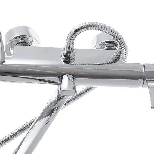 Смеситель для ванны Haiba Alaska 006 HB0014 Хром - фото 3