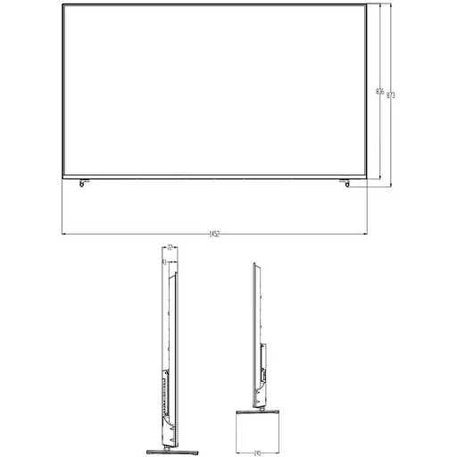 Телевізор AIWA TV 65 65AN7003UHD 4K UHD/DLED/T2/Android 11/2 x12W/Dolby Digital/HDMI/Wi-Fi/VESA 400x200 M6/Black - фото 8