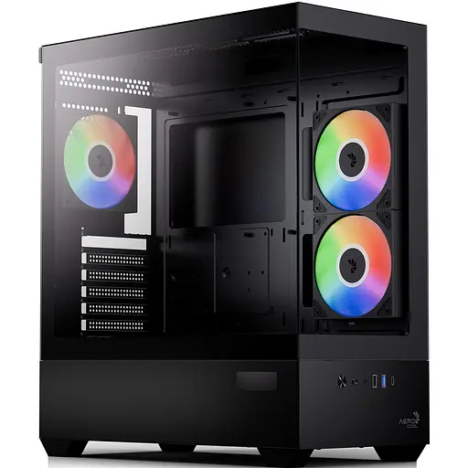 Корпус AeroCool P500D Digi-G-BK-v1 Black (ACCM-PN07033.11) - фото 1