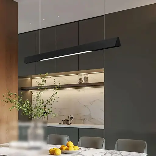 Линейный светильник LED в черном корпусе 120 см | Line F | Ст. H39L-1200 BK - фото 1