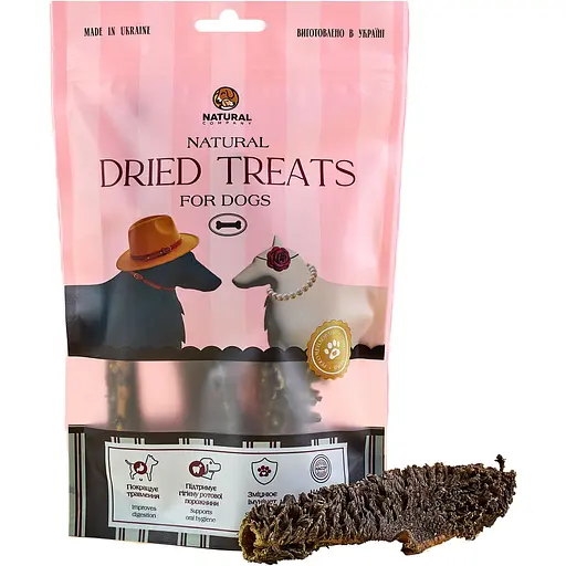 Лакомство для собак Natural рубец говяжий 100 г
