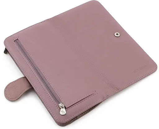 Кожаный женский кошелек Marco Coverna 19х10х2.5 см acs0024511 - фото 6