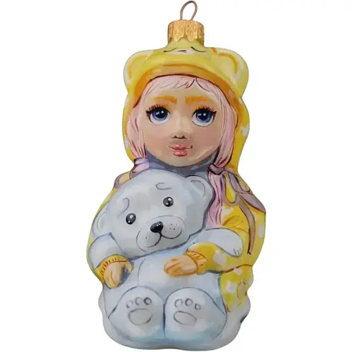 Ялинкова прикраса Різдвяні історії Маленька мрійниця скло (4820001179972)