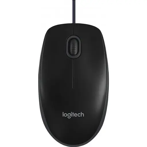 Миша Logitech B100 USB Black