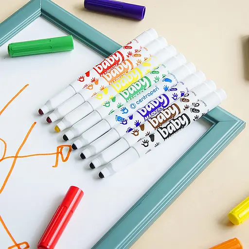 Набор фломастеров Centropen Baby 8660, 8 шт. (8660/08) - фото 6