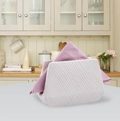 Салфетница керамическая Maestro MR-20002-44 для салфеток Белая - фото 2