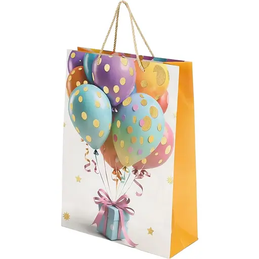 Пакет подарунковий JZ051042 Жовтий - фото 1