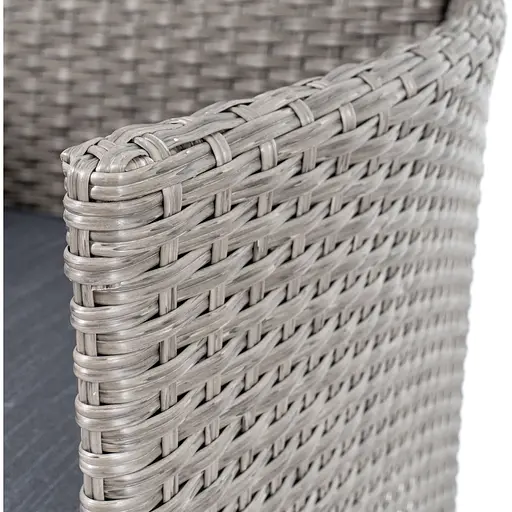 Комплект садових меблів меблі Di Volio Siena сірий/графітовий - фото 5