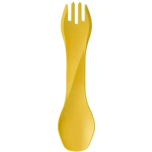 Ложка-виделка Humangear GoBites Uno Bulk Yellow (1054-022.0067) - фото 1