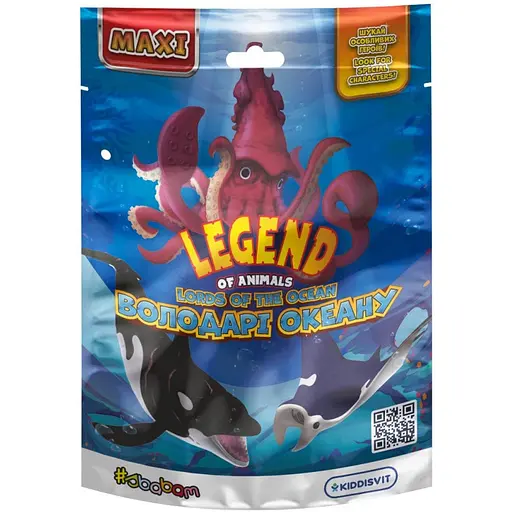 Стретч-іграшка у вигляді тварини Володарі океану Sbabam 168/CN23 в асортименті - фото 1