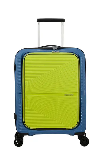 Валіза 55 См American Tourister AIRCONIC CORONET BLUE/LIME 55x40x23 88G*21005