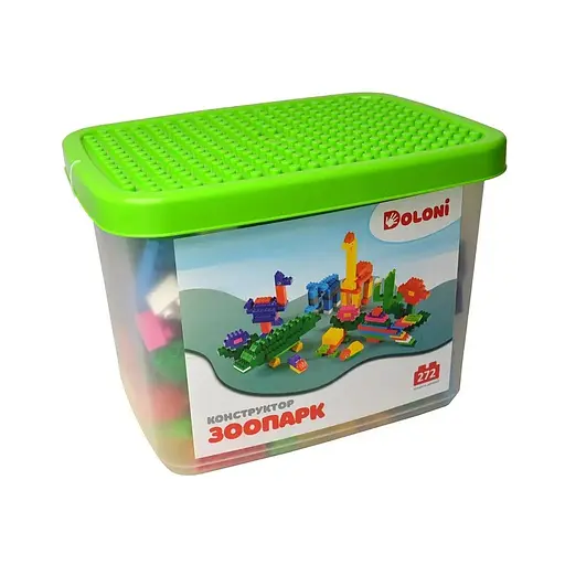 Конструктор Doloni Зоопарк на 272 детали (013888/40)