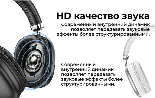 Бездротові навушники Hoco W35 Bluetooth - фото 5