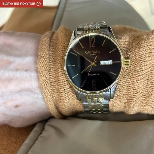 Мужские механические наручные часы Carnival Atom - фото 9