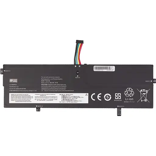 Аккумулятор PowerPlant для ноутбуков LENOVO IdeaPad Yoga 7 (L21M4PE3) 15.4V 4350mAh - фото 1