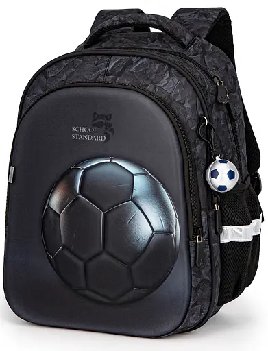 Школьный ортопедический рюкзак для мальчика с Мячём School Standard 38х30х18 см для 1-4 класса (150-22 - фото 1