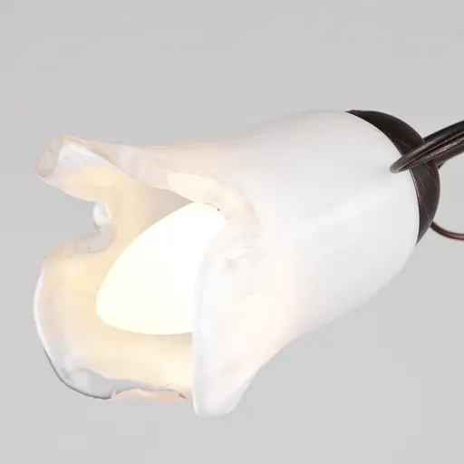 Люстра стельова Brille флористика E14 40W BR (BKL-514C/5) - фото 2