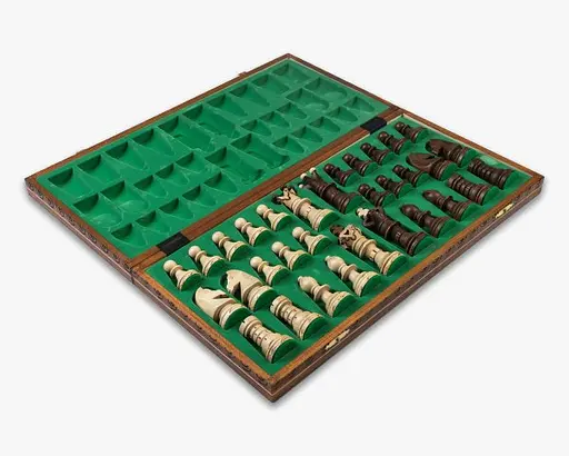 Шахи дерев'яні Wegiel "Амбасадор" (Ambasador) W3016 - фото 6