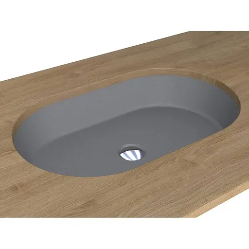 Умивальник Miraggio Rome mirastone gray 0000997, Сірий - фото 1