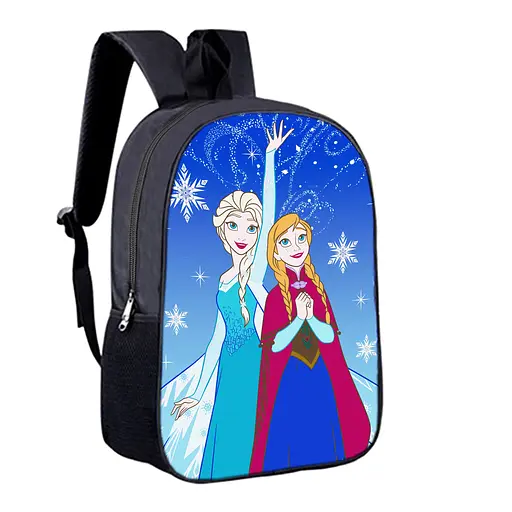 Рюкзак детский Ледяное сердце Анна и Эльза, 34х27 см, ранец городской для девочки (00496)