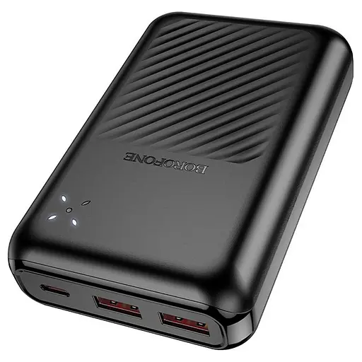 Портативний ЗП Power Bank Borofone BJ30A Starlight 22.5W+PD20W 20000 mAh Black - фото 4