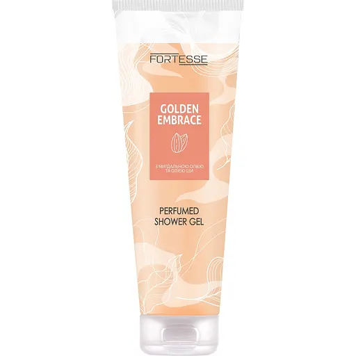 Гель для душу Fortesse Golden Embrace з мигдальною олією та олією ши парфумований 270 мл