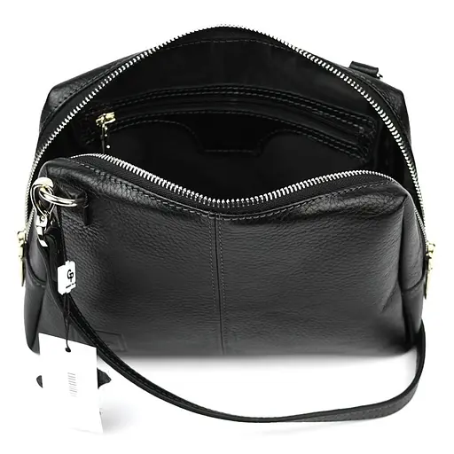 Сумка женская через плечо Grande Pelle 23х17х7 см sum0028549 - фото 6