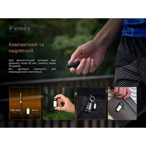 Фонарь ручной Fenix MINI LITE (1047-MINI-LITE) - фото 8