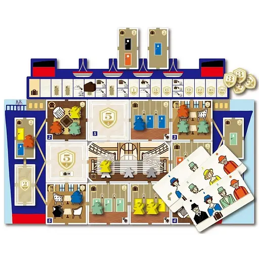 Настільна гра Asmodee Усі на борт! Come Sail Away! - фото 5