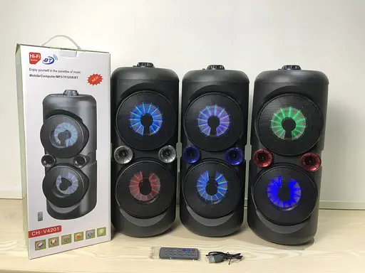 Акустическая колонка CH-V4201 MP3 Bluetooth Speaker 10Вт - фото 5