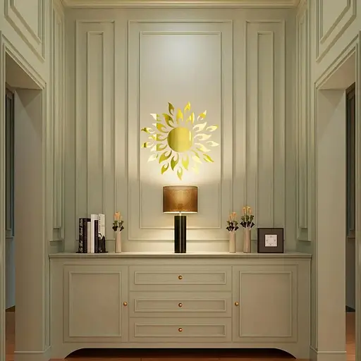 Дзеркальний декор Wall Sticker SW-00002503 акриловий самоклеючий 27 шт. золото - фото 6