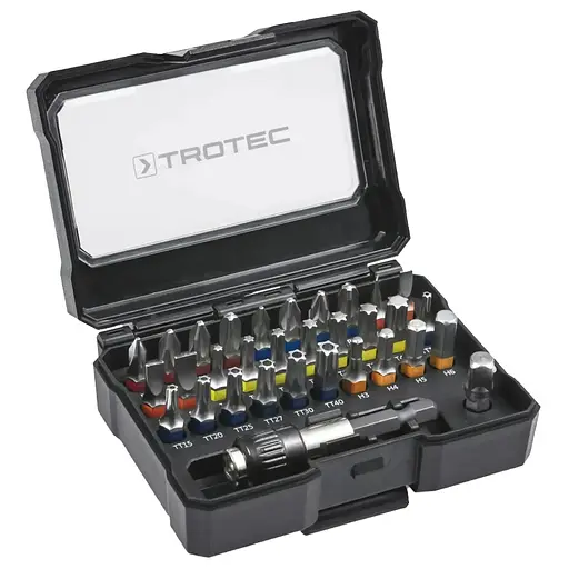 Набор бит Trotec PSCS Screwdriver 32 pieces Bit Set (DAS302814)