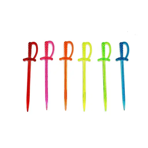 Шпажки для канапе піки пластикові 8.4 см (набір зі 100 шт.), Kitchen Master 86119 - фото 8