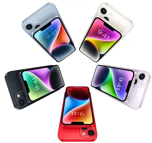 Смартфон Apple iPhone 14 128Gb Blue (MPVN3) Б/В [162751] - фото 5