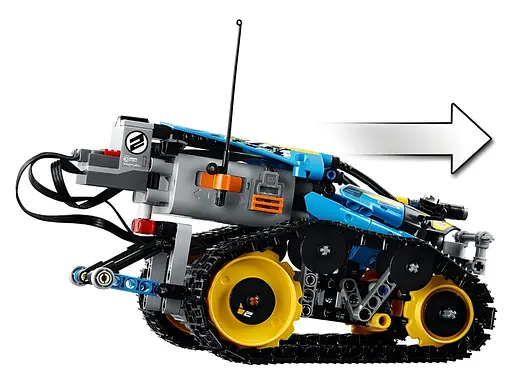 Конструктор Technic Швидкісний всюдихід з пультом керування на 329 деталей (LP40096) - фото 4