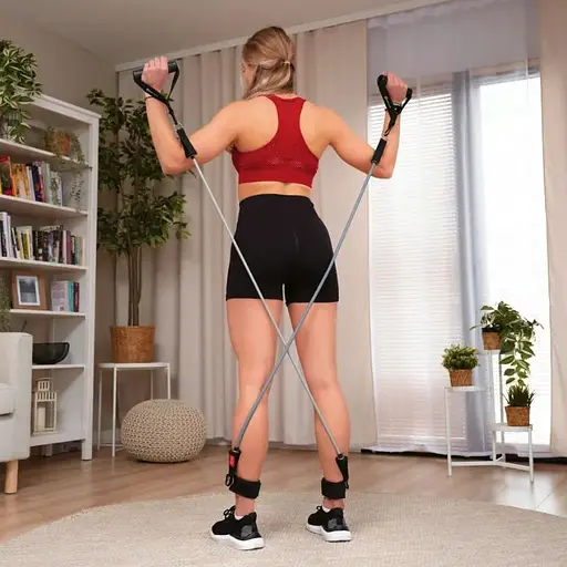 Набор резинок с эспандерами Hop-Sport HS-R060RT - фото 4