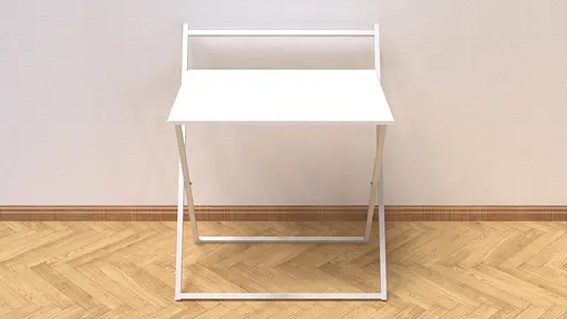 Стол трансформер Компакт 3 750x790x720 Белый металл ДСП Белое 16 мм FRD-104683 - фото 6