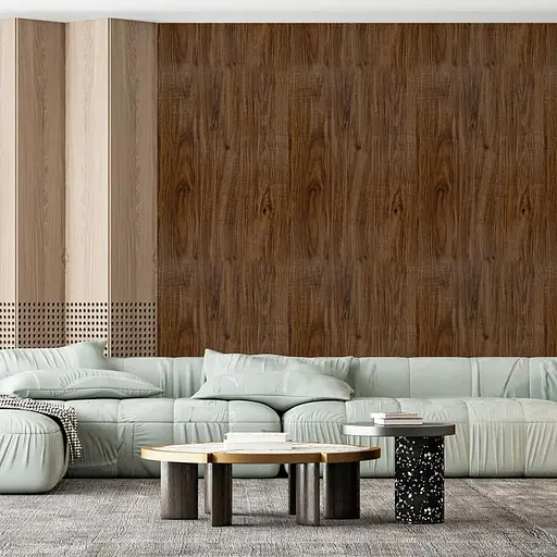 Самоклеющаяся виниловая плитка в рулоне 600х3000х2мм Каштан Мат SW-00001178 - фото 6