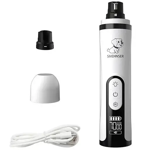 Гриндер для кігтів собак і кішок SMEHNSER PG01 білий - фото 2