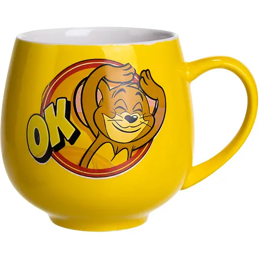 Чашка фарфоровая Tom and Jerry OK 400 мл FM-13OK