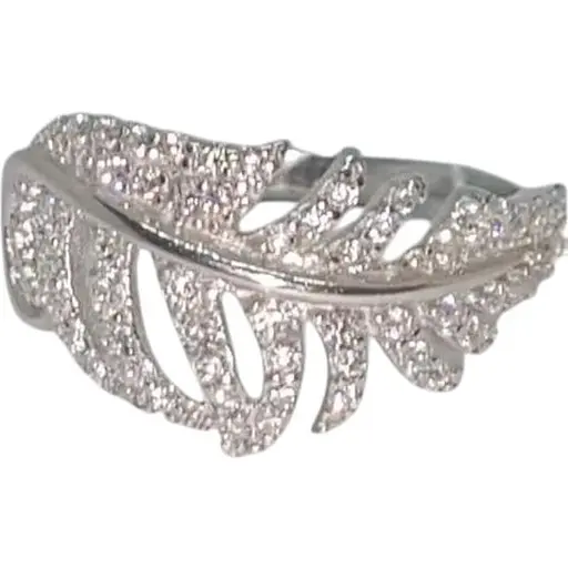 Серебряное кольцо Империя золота с фианитами. Артикул КВ1388С 18