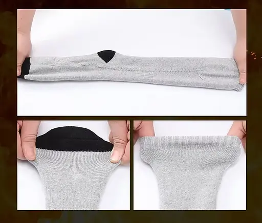 Носки с подогревом ZBHSWZ03 без блока питания 38-44р. (Серые) - фото 5