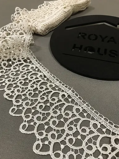 Мереживо Мізки кремове - фото 1