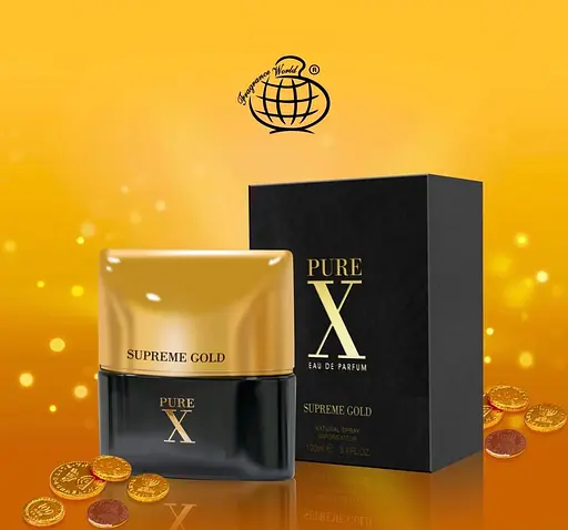 Парфумована вода Fragrance World Pure X Supreme Gold 100 мл