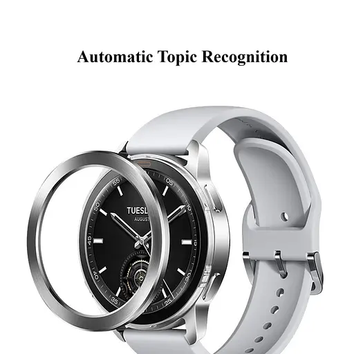 Безель металлический Sikai для смарт-часов Xiaomi Watch S3/S4 Automatic Topic Recognition Silver - фото 2