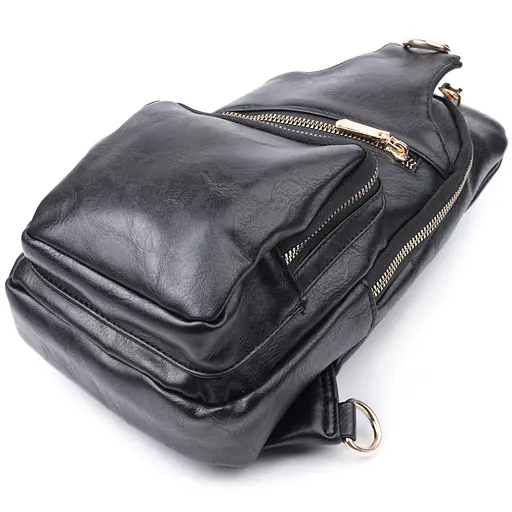 Женская слинг сумка Vintage через плечо из экокожи 16х30х8 см sum0026955 - фото 6