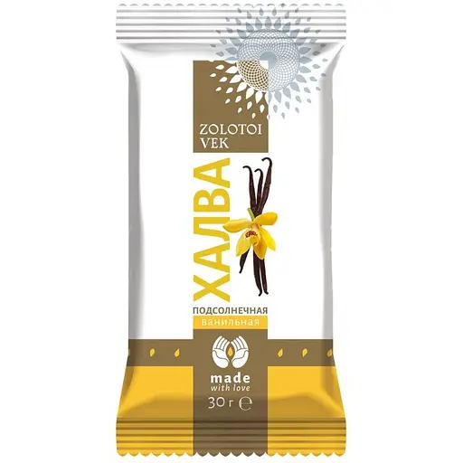 Халва Zolotoi Vek ванільна 30 г