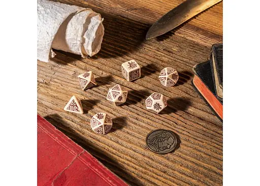 Набір кубиків The Witcher Dice Set. Vesemir - The Old Wolf , 7 шт. (SWVE01) - фото 3